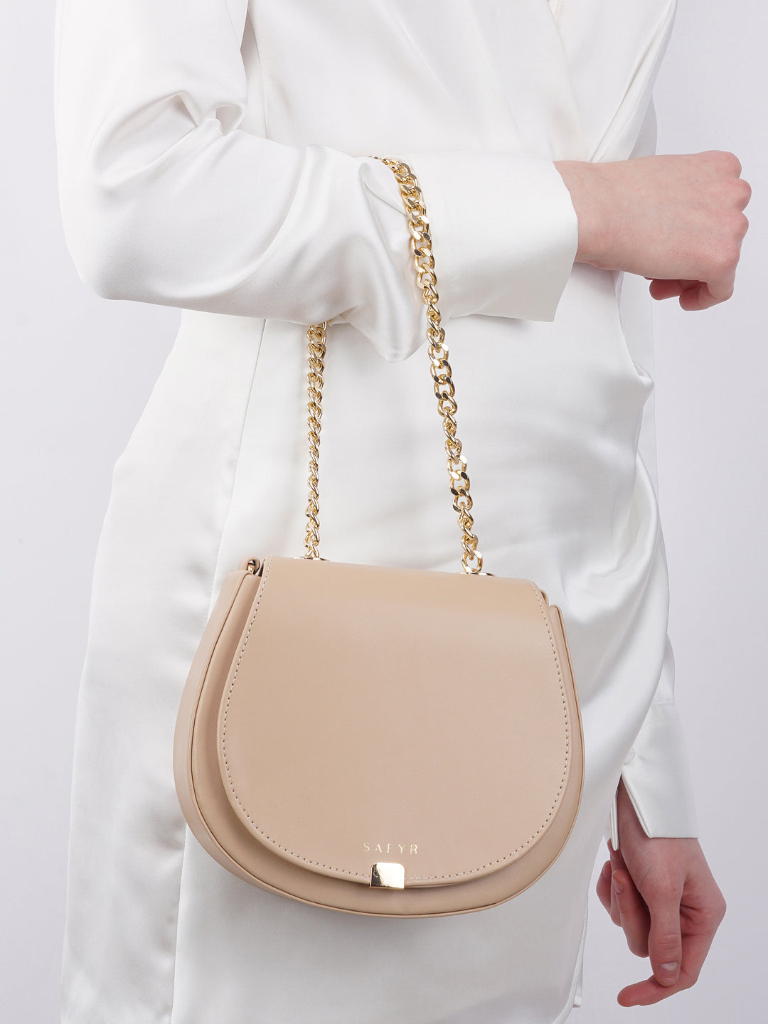 Megan Beige Handbag