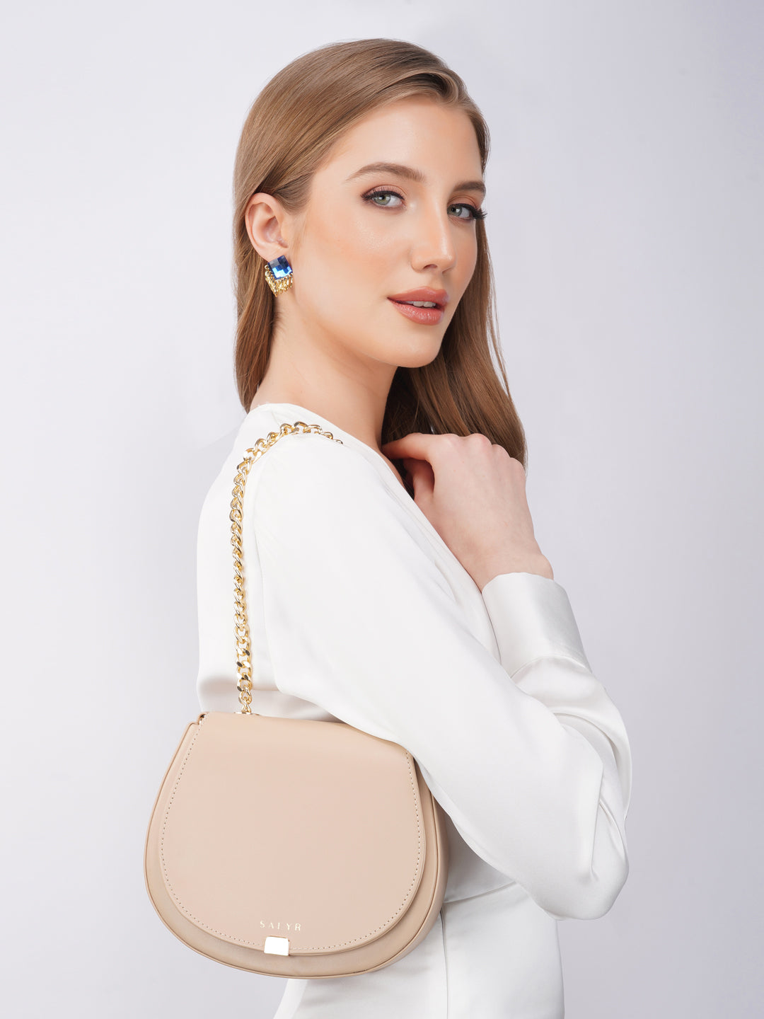 Megan Beige Handbag