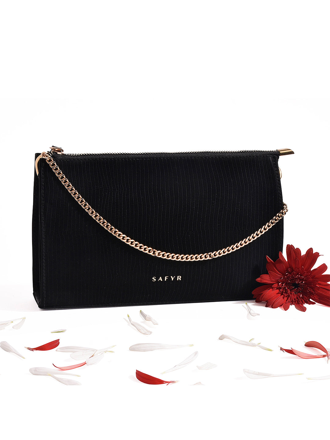 Safyr Ella Black Women Handbag