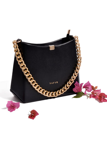 Stella Black Women Handbag