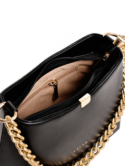 Stella Black Women Handbag Inside