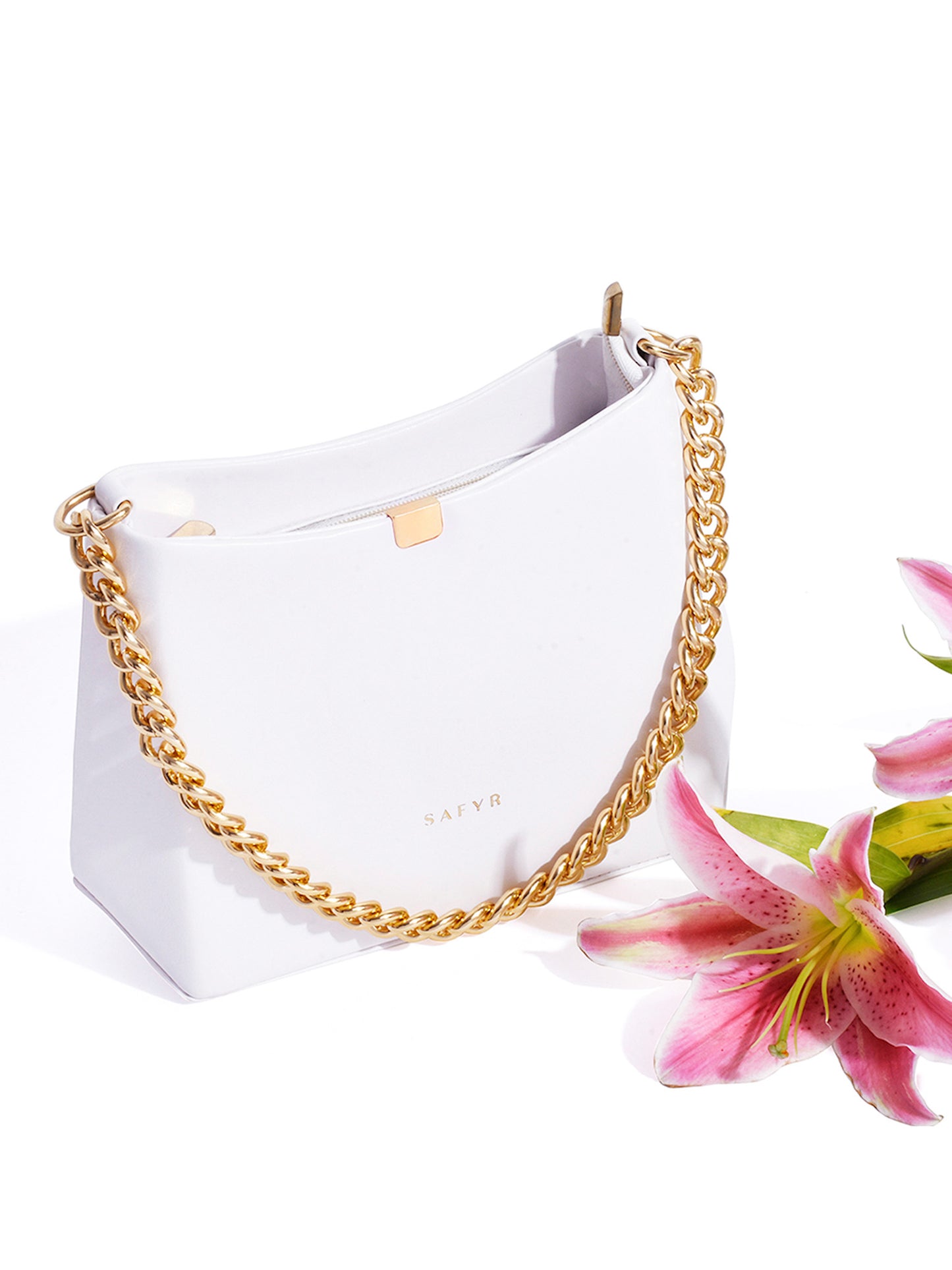 Stella White Women Handbag