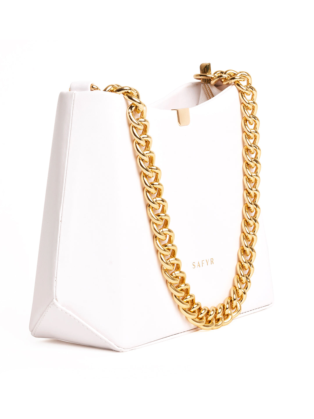 Stella White Women Handbag